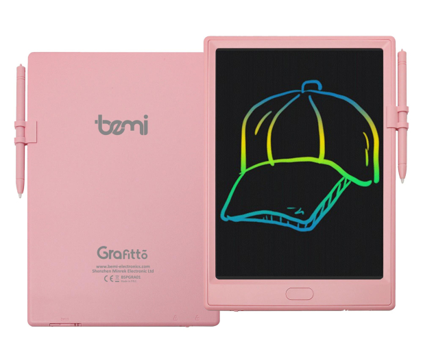 Bemi tablet do rysowania Bemi Grafitto różowy 10.5" - 1599389 - zdjęcie